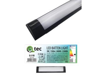 Svietidlo pod linku QTEC Q-31B 9W LED BATTEN LIGHT