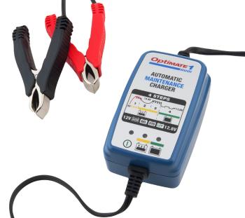 Tecmate nabíjačka optimate 1 duo (12v/0,6a) pre lifepo4 a olovené agm/gel akumulátory (2 - 20ah)