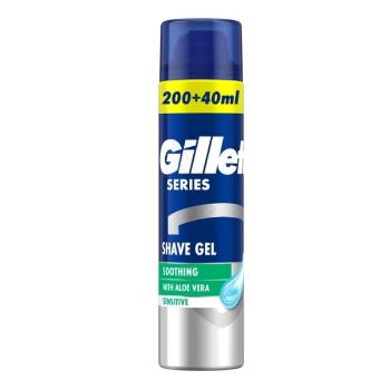 Gillette Gél na holenie Series Sensitive (Shave Gel) 240 ml
