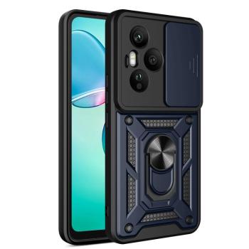 RING CAMERA Kryt s držiakom pre Honor 400 Pro 5G modrý