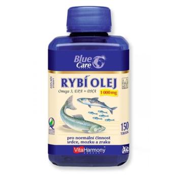 VITAHARMONY Rybí olej Omega 3 1000 mg 150 kapsúl