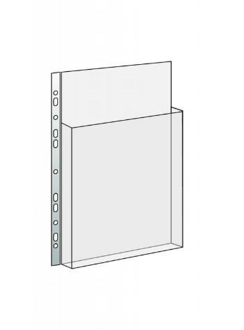 Obal 237x305x0,7mm na katalógy vrecko do 2/3 číry eurozáves 10ks
