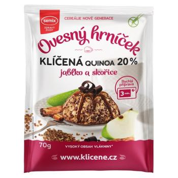 SEMIX Ovsený hrnček naklíčená quinoa, jablko a škorica 70 g