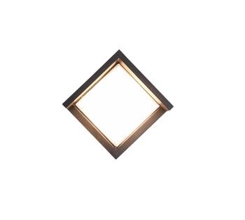 LED nástenné svietidlo Reality Puno čierna R27026132
