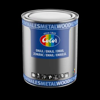 HELIOS COLOR Email - vrchný krycí náter na kov 3,5 l ral 3000 - červená ohnivá