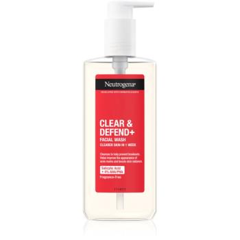 Neutrogena Clear & Defend+ čistiaci gél proti pupienkom 200 ml