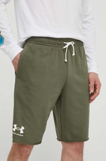 Šortky Under Armour pánske, zelená farba, 1361631