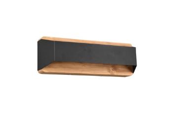 LED nástenné svietidlo Trio Arino čierna TR 224819132