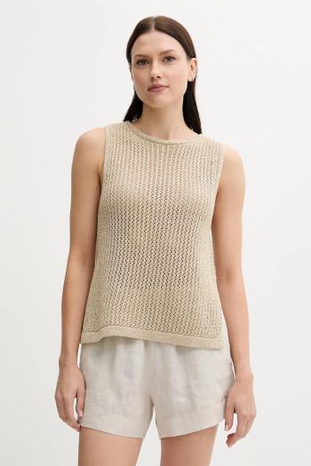 Top United Colors of Benetton béžová farba, 11365H007