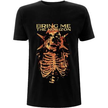 Bring me the horizon tričko Skull Muss Čierna XXL