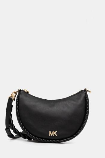 Kožená kabelka MICHAEL Michael Kors KYLA čierna farba, 32T5G8QU1L