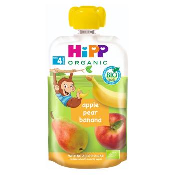 HIPP 100% ovocie jablko hruška banán BIO 100 g