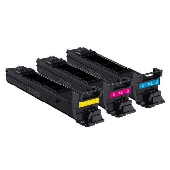 Konica Minolta A0DKJ52 multipack (cyan, magenta, yellow) originálny toner