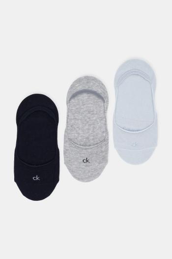 Ponožky Calvin Klein 3-pak modrá farba, 701234371
