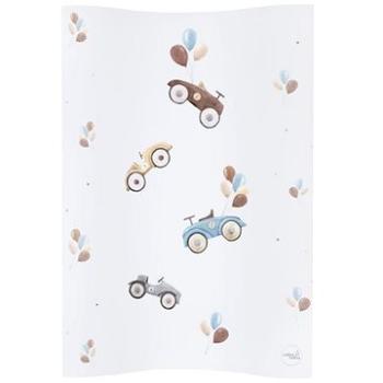 CEBA BABY prebaľovacia podložka mäkká Cosy 50 × 70 cm, Retr Cars (5907672336046)