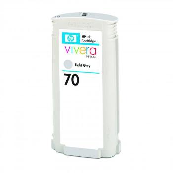 HP originál ink C9451A, HP 70, light grey, 130ml, HP Designjet Z3100, Z2100, light gray
