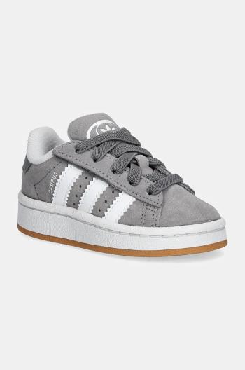 Detské tenisky adidas Originals CAMPUS 00s CF EL šedá farba, JI4334