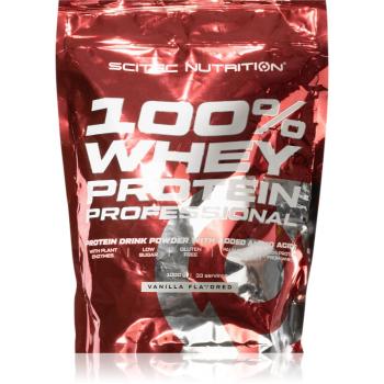 Scitec Nutrition 100% Whey Protein Professional srvátkový proteín s tráviacimi enzýmami príchuť Vanilla 1000 g