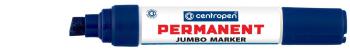 Značkovač Centropen 9110 Jumbo permanent modrý klinový hrot 2-10mm