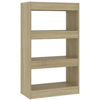 Shumee deliaca stena dub sonoma 60 × 30 × 103 cm drevotrieska, 811658
