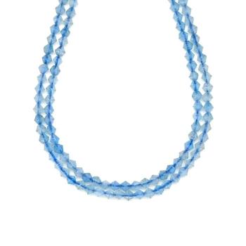 Akvamarin lampion 4x4mm