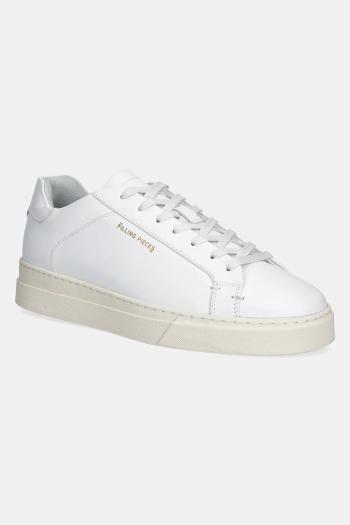 Kožené tenisky Filling Pieces Tiebreak Core biela farba, 78913681901