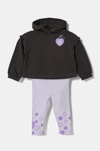 Sada pre bábätká Converse fialová farba, 1CG214
