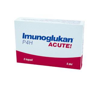 IMUNOGLUKAN P4H ACUTE! 5 kapsúl