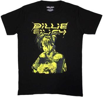 Billie Eilish Tričko Illustration Unisex Black XL