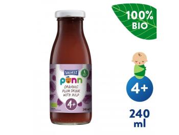 SALVEST Põnn BIO slivková šťava s dužinou 240 ml,SALVEST Põnn BIO Šťava slivková s dužinou 240 ml