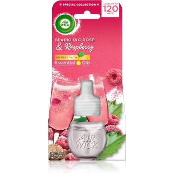 Air Wick Sparkling Rose & Raspberry elektrický osviežovač vzduchu náhradná náplň 19 ml