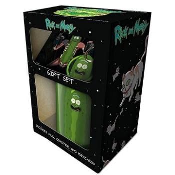 Rick And Morty – Pickle Rick – hrnček + prívesok + tácka (5050293851969)