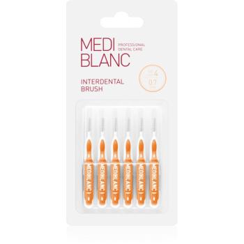 MEDIBLANC Interdental Pick-brush medzizubná kefka 0,7 mm Yellow 6 ks