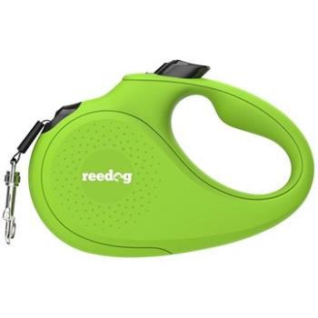 Reedog Senza Basic samonavíjacie vodítko M 25 kg / 5 m páska / zelené (8596067302154)