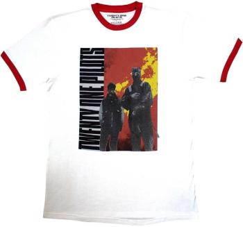 Twenty One Pilots Tričko Side Stand Ringer Unisex White L
