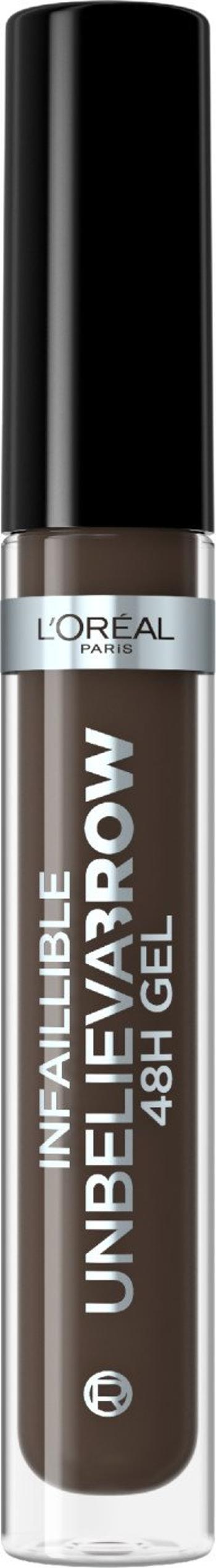 L'ORÉAL PARIS Infaillible Unbelieva Brow 48H gel 5.0 Light Brunette gél na obočie, 3.4 ml