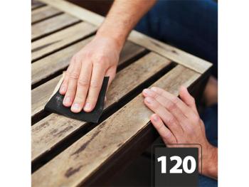 Plátno brúsne 230x280 mm P120 HANDY 10439-120 5ks