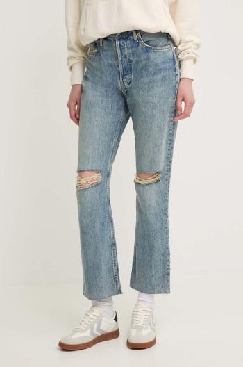 Rifle Pepe Jeans STRAIGHT JEANS UHW dámske, vysoký pás, PL204593MS0