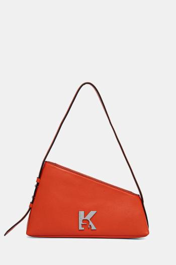 Kabelka Karl Lagerfeld Jeans oranžová farba, A2W30133