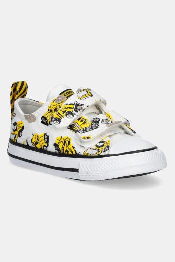 Detské tenisky Converse Chuck Taylor All Star 2V biela farba, A12610C