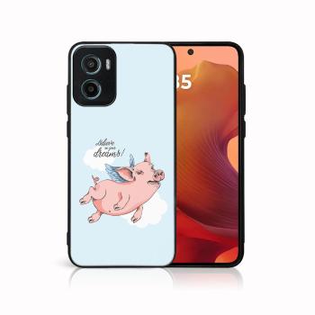 MY ART Ochranný kryt pre Motorola Moto G05 / Moto E15 PIG (186)
