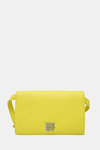 Peňaženka Dkny dámska, žltá farba, R445AH95