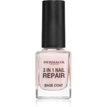 Dermacol Nail Care 3 in 1 reparačný lak na nechty 11 ml