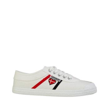 Kawasaki  Heart Canvas Shoe K194523 1002 White  Módne tenisky Biela