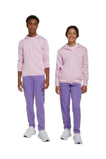 Detská tepláková súprava adidas ružová farba, JN6482