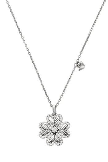 Strieborný náhrdelník Emporio Armani SENTIMENTAL EG3607040
