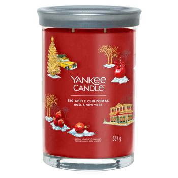 YANKEE CANDLE Signature 2 knôty Big Apple Christmas tumbler 567 g