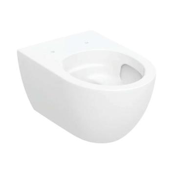 GEBERIT - Acanto Závesné WC, Rimfree, TurboFlush, s KeraTect, biela 502.717.00.8