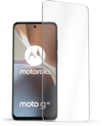 Üvegfólia AlzaGuard Case Friendly Glass Protector Motorola Moto G32 2.5D üvegfólia