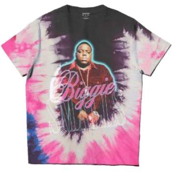 Biggie Smalls tričko Neon Glow Ružová XXL